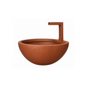 Large Northcote Pottery Spout Patio Pond Iron Rust | Urbanite Living