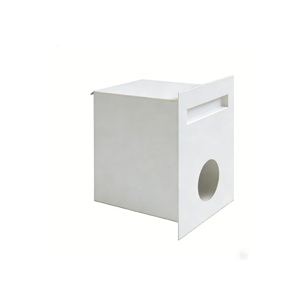 Robin Fence/Brick Letterbox - Black