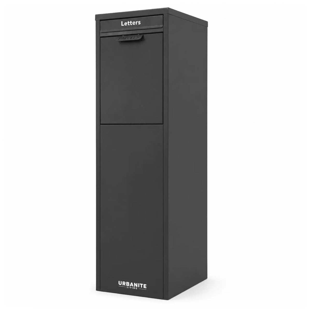 Ibis Pillar Parcel Letterbox - Black