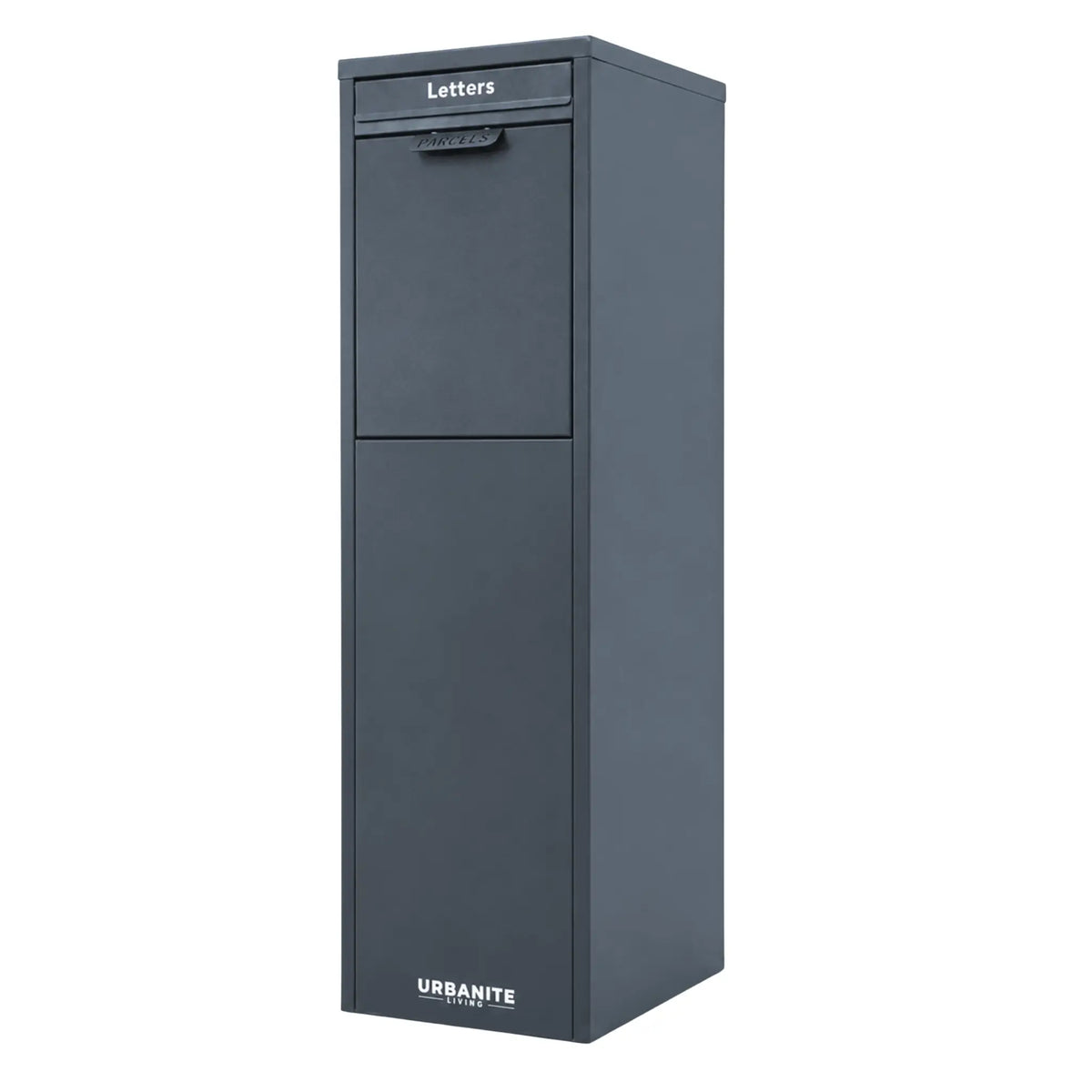 Ibis Pillar Parcel Letterbox - Charcoal