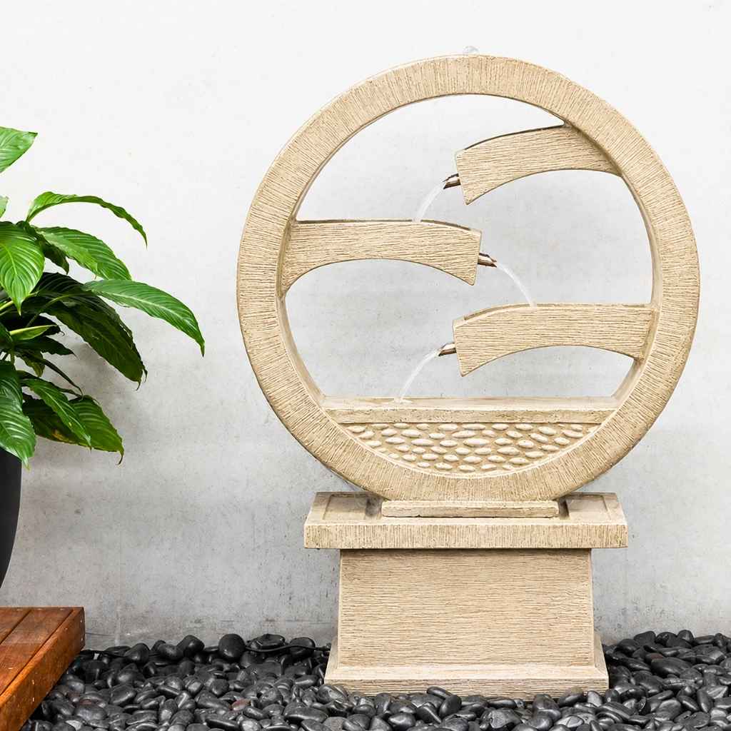 Northcote Pottery Harmony Fountain - Sandstone | Urbanite Living