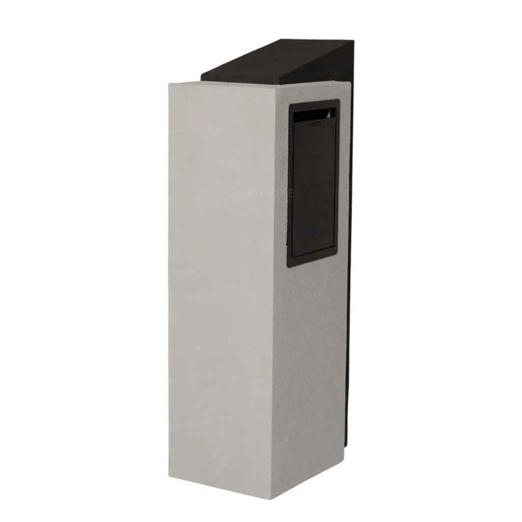 Side view of the Avion Parcel Letterbox.