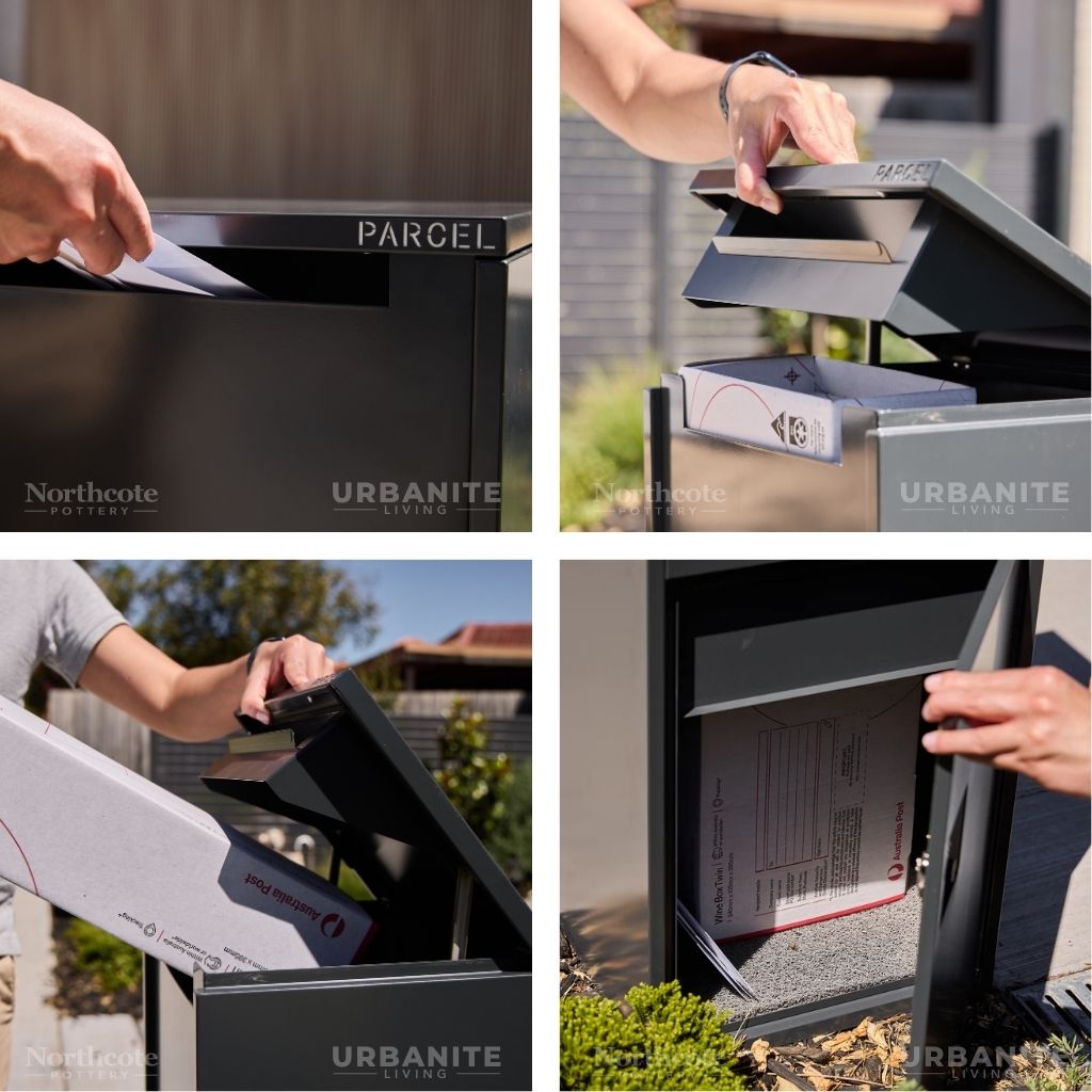 Northcote Pottery Empire Parcel Letterbox | Urbanite Living