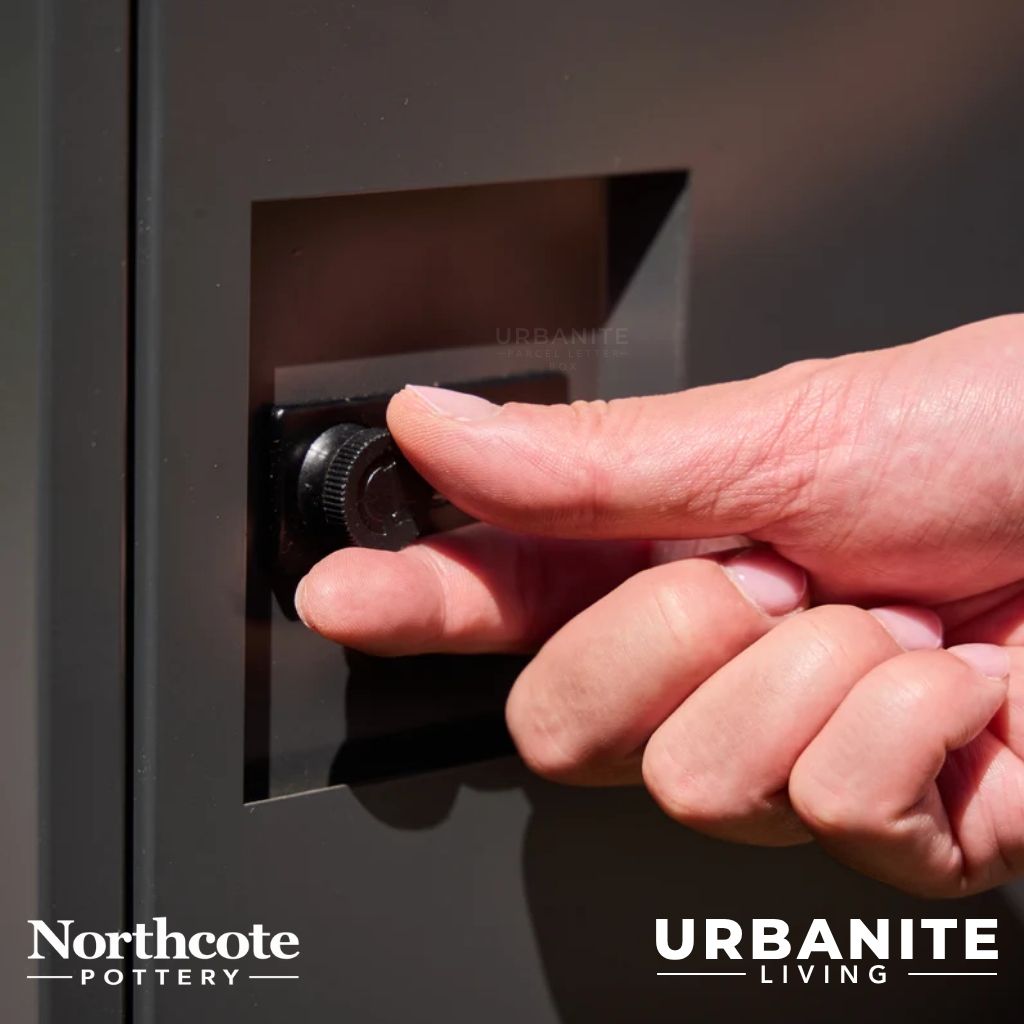 Northcote Pottery Empire Parcel Letterbox | Urbanite Living