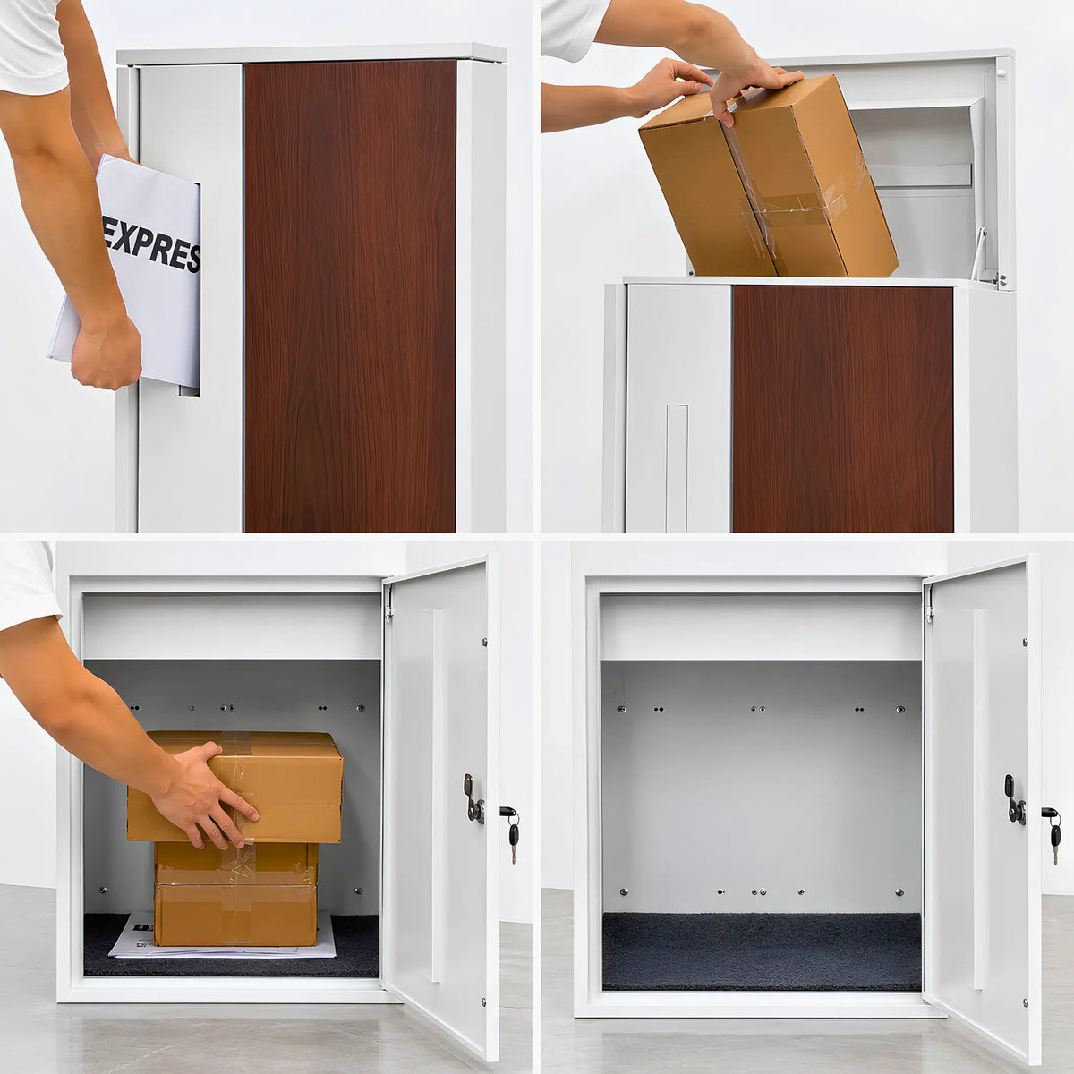 Urbanite Living The Don Parcel Letterbox How to Use - studio images.