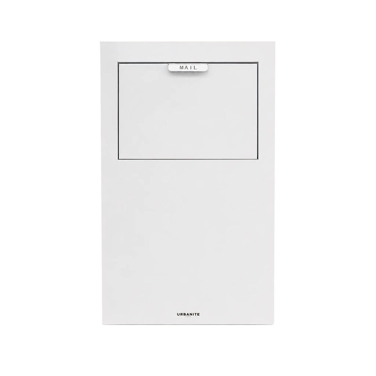 Wren Fence/Brick Parcel Letterbox - White